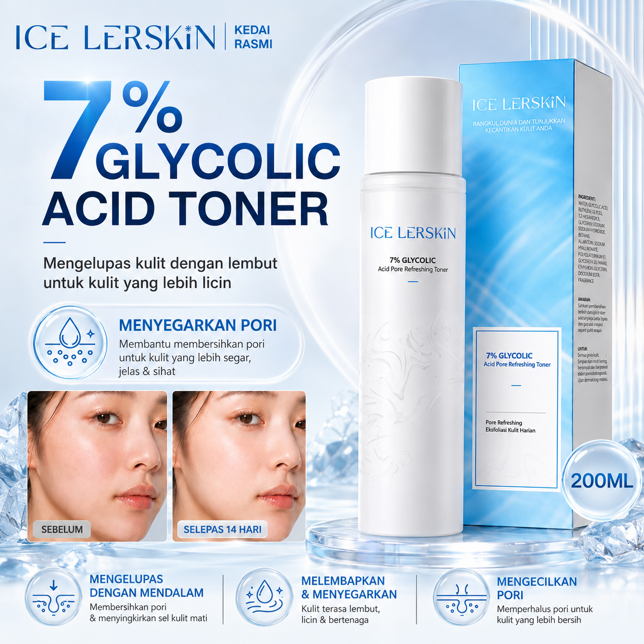 Pengenalan Toner Ice Lerskin
